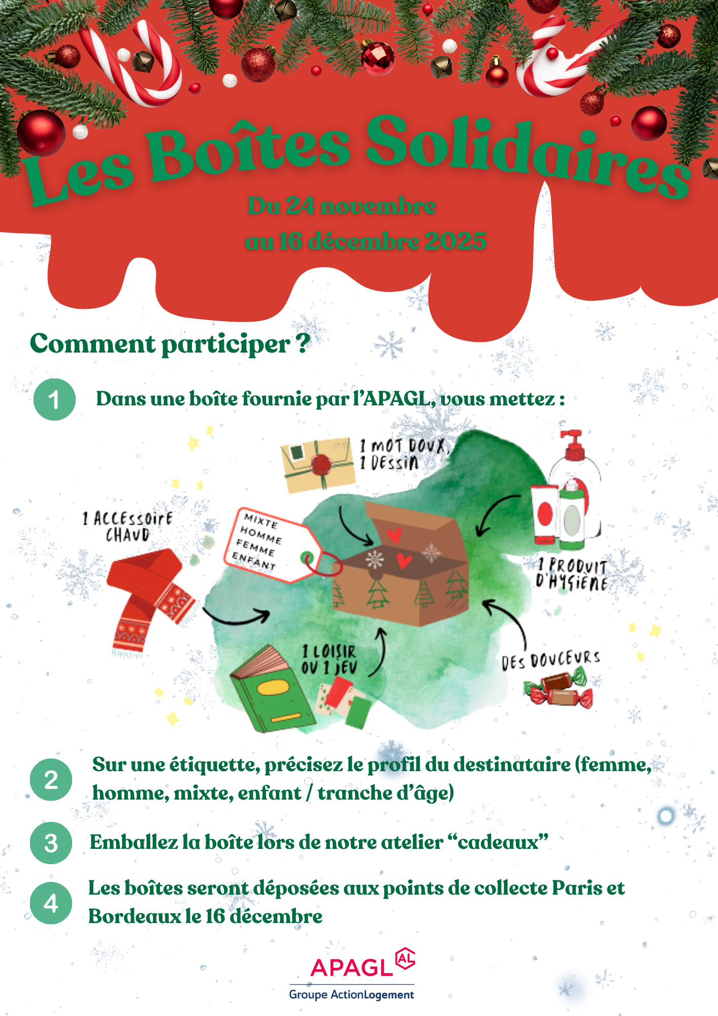 affiche boîtes solidaires