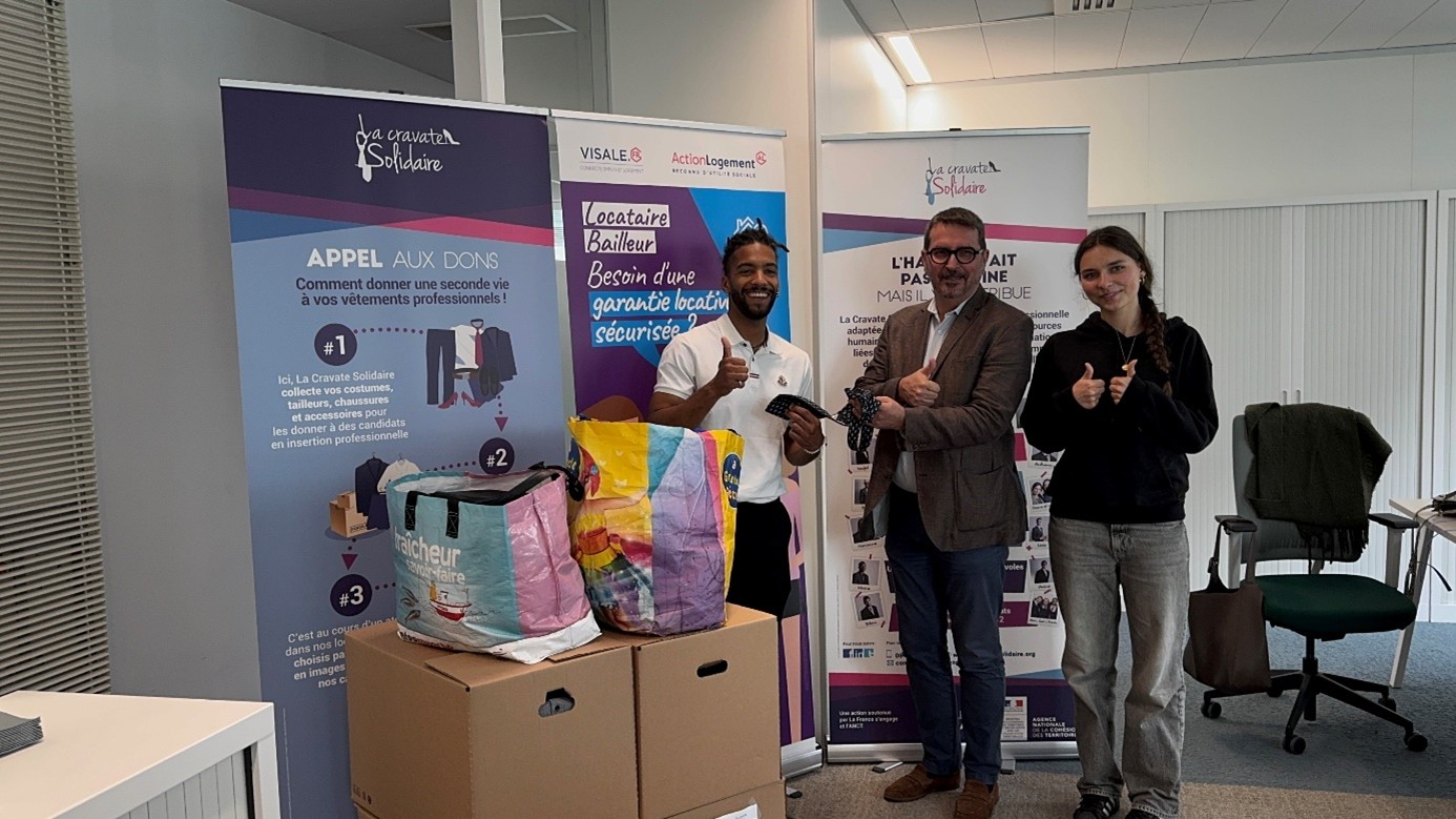 collecte cravate solidaire APAGL